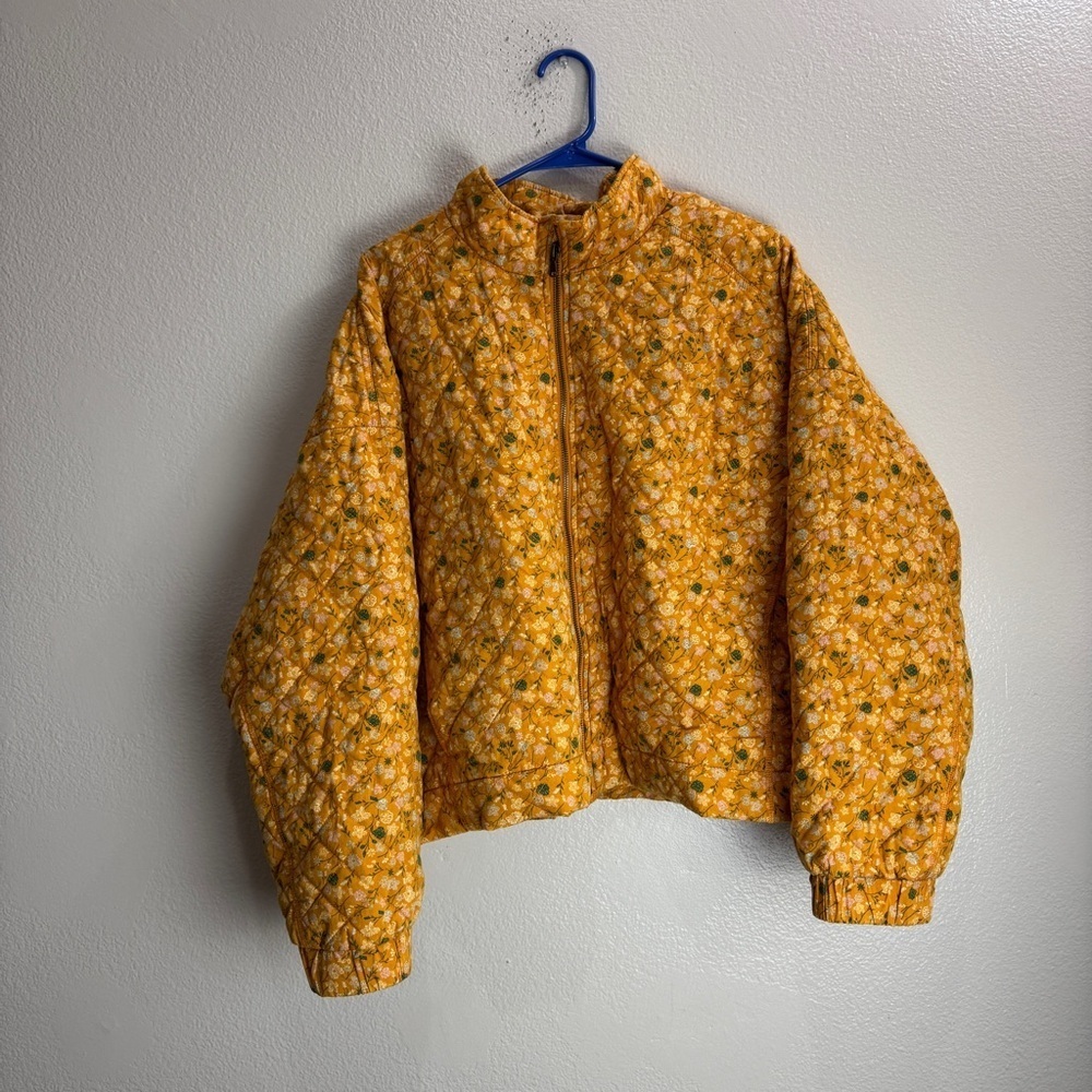 Sonoma Quilted Vintage Jacket Floral Size XL